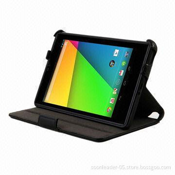 Book Shell Case Cover for New Nexus 7 2013, 2nd Generation, Auto Sleep/Wake